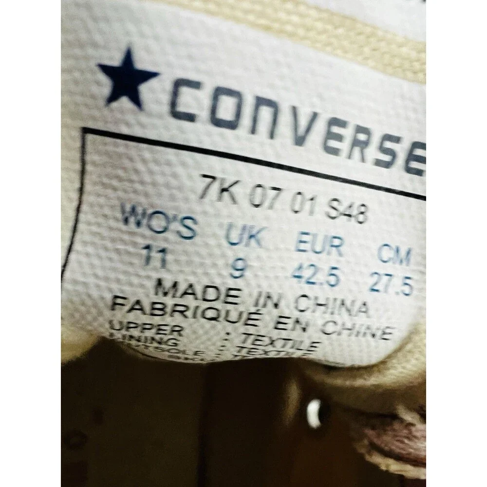 Converse description excellent